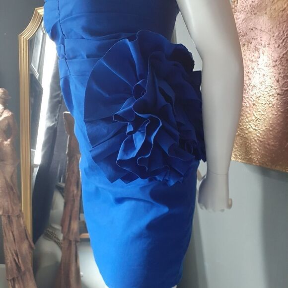 NWT Zara Cotton Strapless Mini Dress - Picture 4 of 14